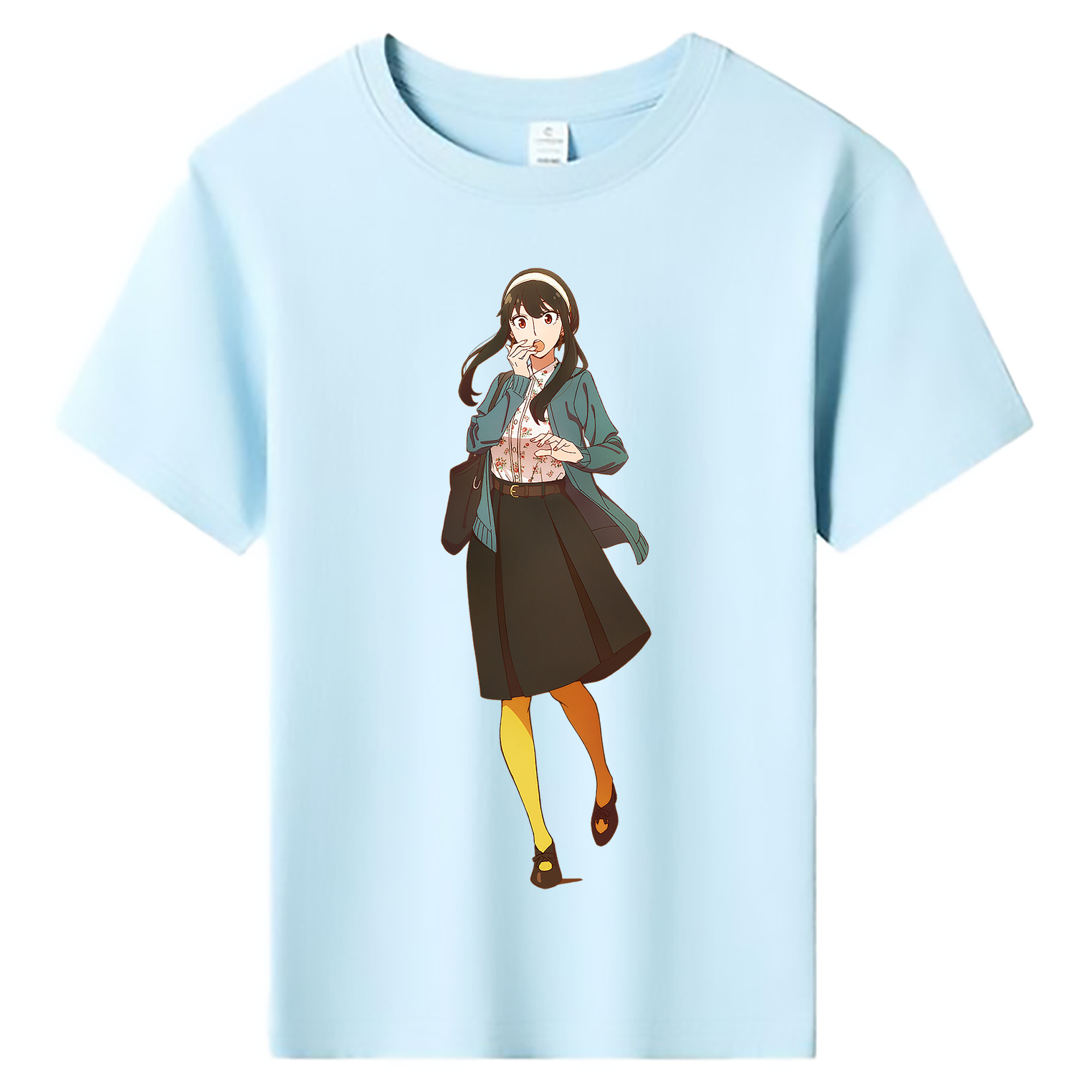 （画像用） SPY×FAMILY间谍家家酒 綿100％キッズTシャツ（フロントプリント）